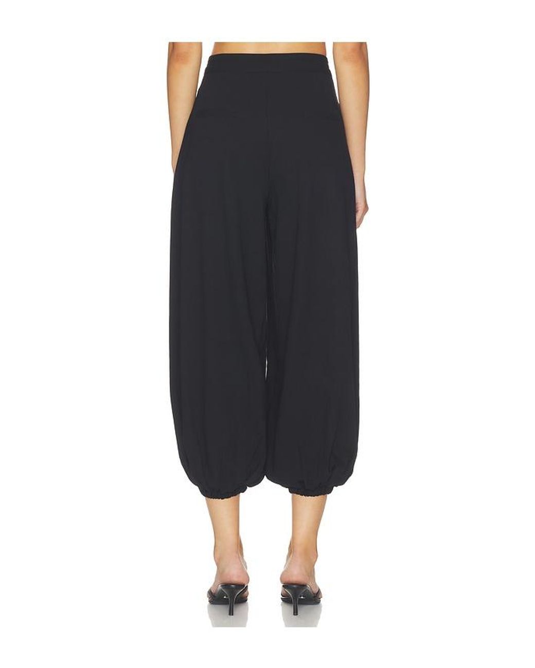 Source Unknown Black Giacca Ruched Trousers