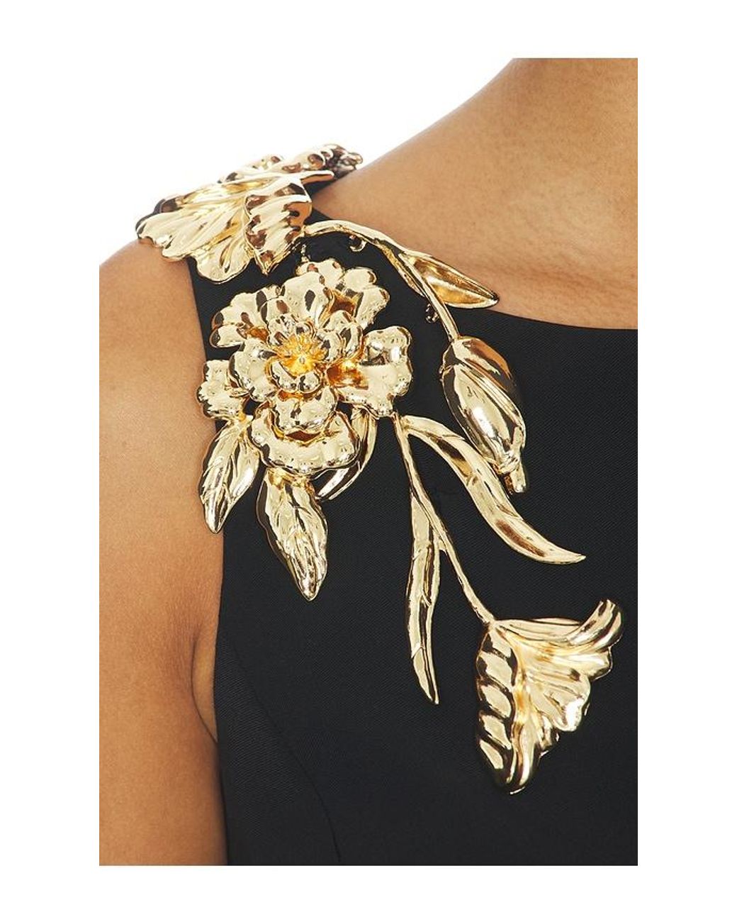 Nadine Merabi Blue Hardware Top