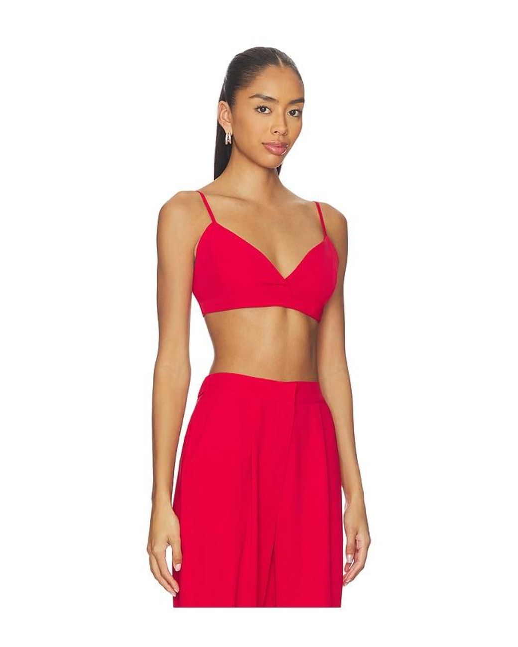SELMACILEK Red Reign Top
