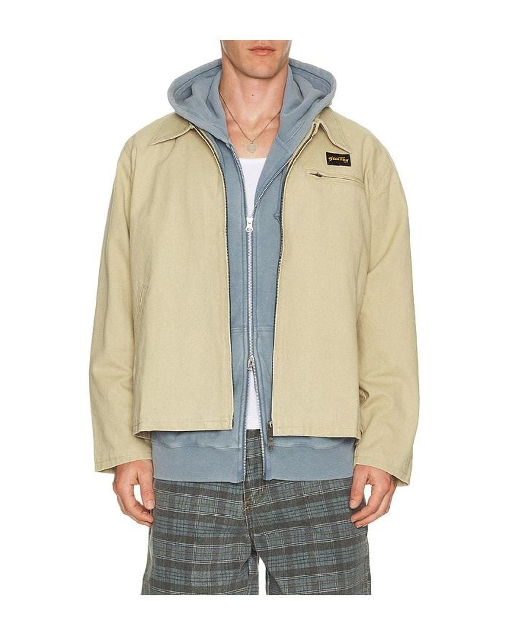 Stan Ray Blue Gas Jacket for men