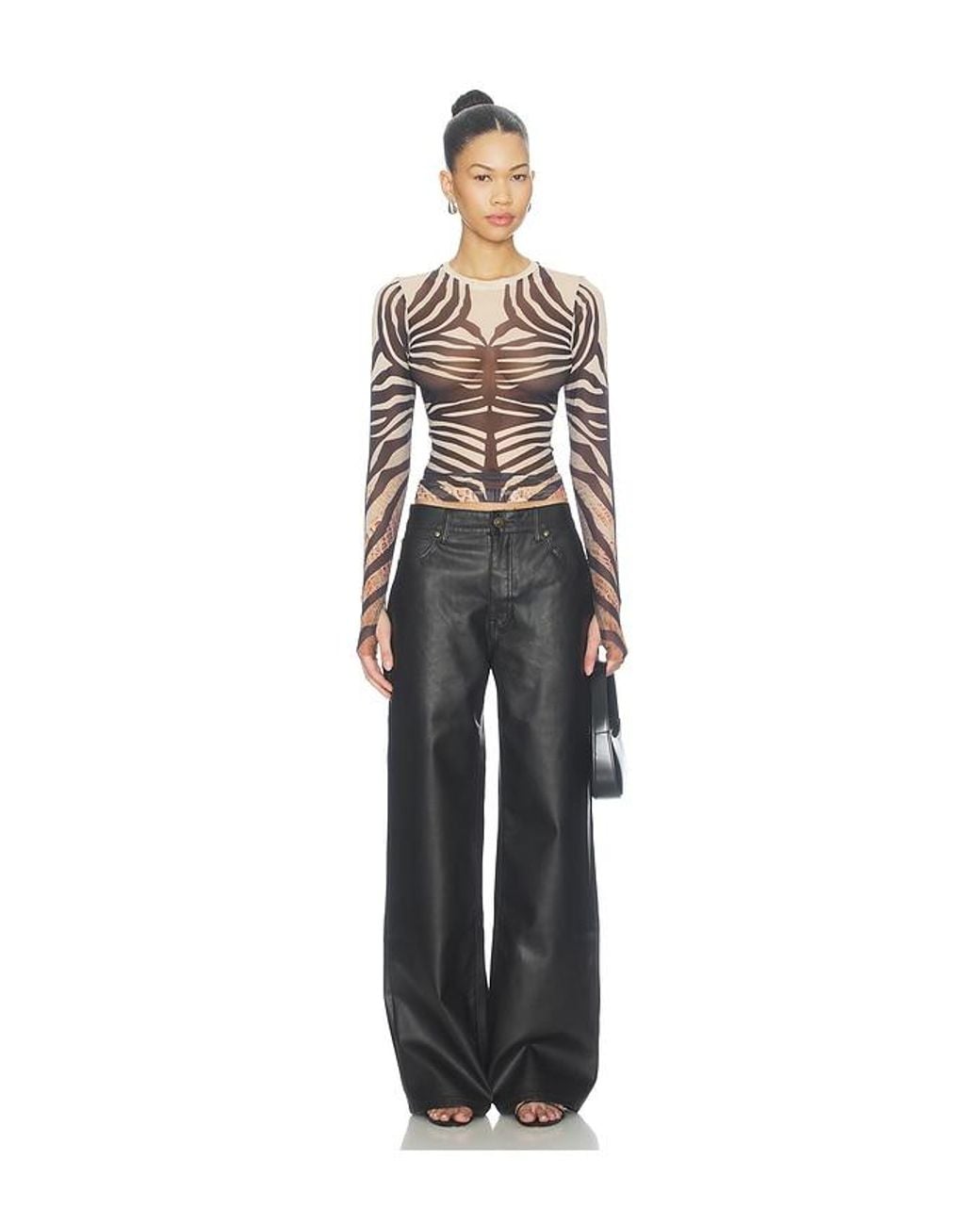 AFRM Black Kaylee Top