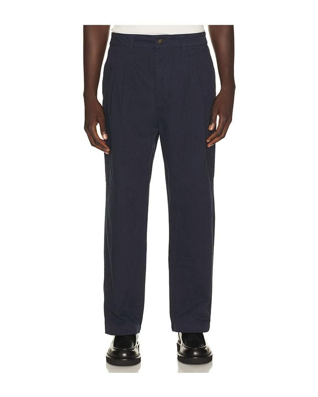 Rhythm Blue Twill Pressed Trouser for men