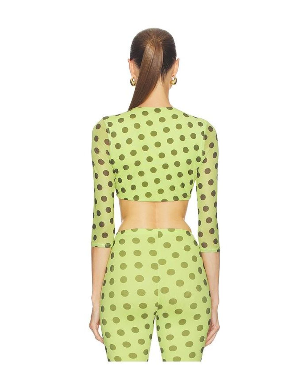AFRM Green Oberteil Nisha