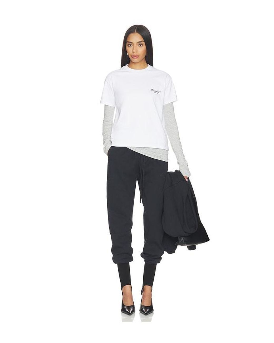 Fear Of God White Classic Short Sleeve Tee