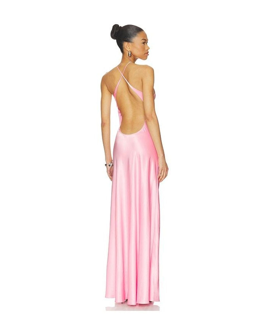 Anna October Pink Angela Maxi Dress