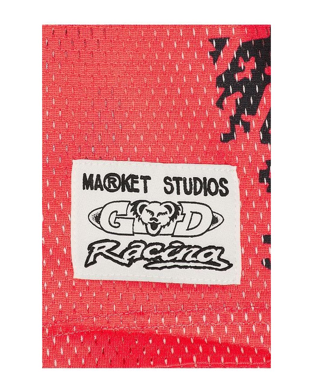 Market Red X Grateful Dead Moto Jersey for men