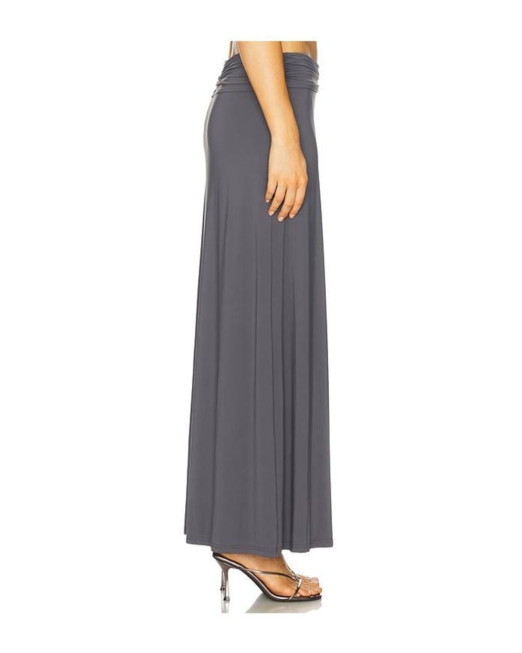 Runaway the Label Blue Indiana Maxi Skirt