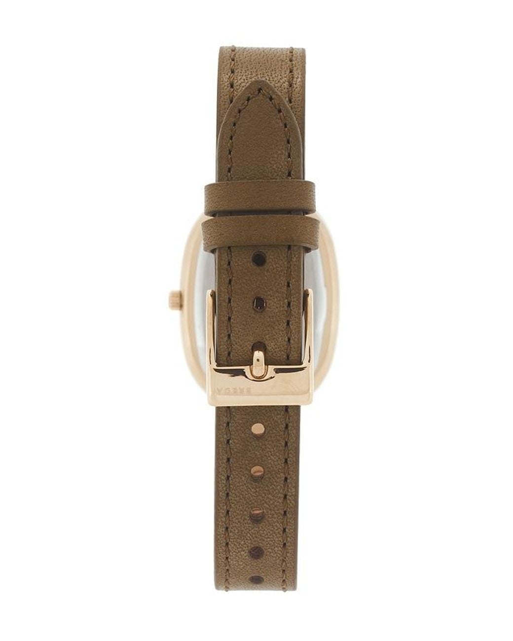 Breda Natural Jane Leather Watch