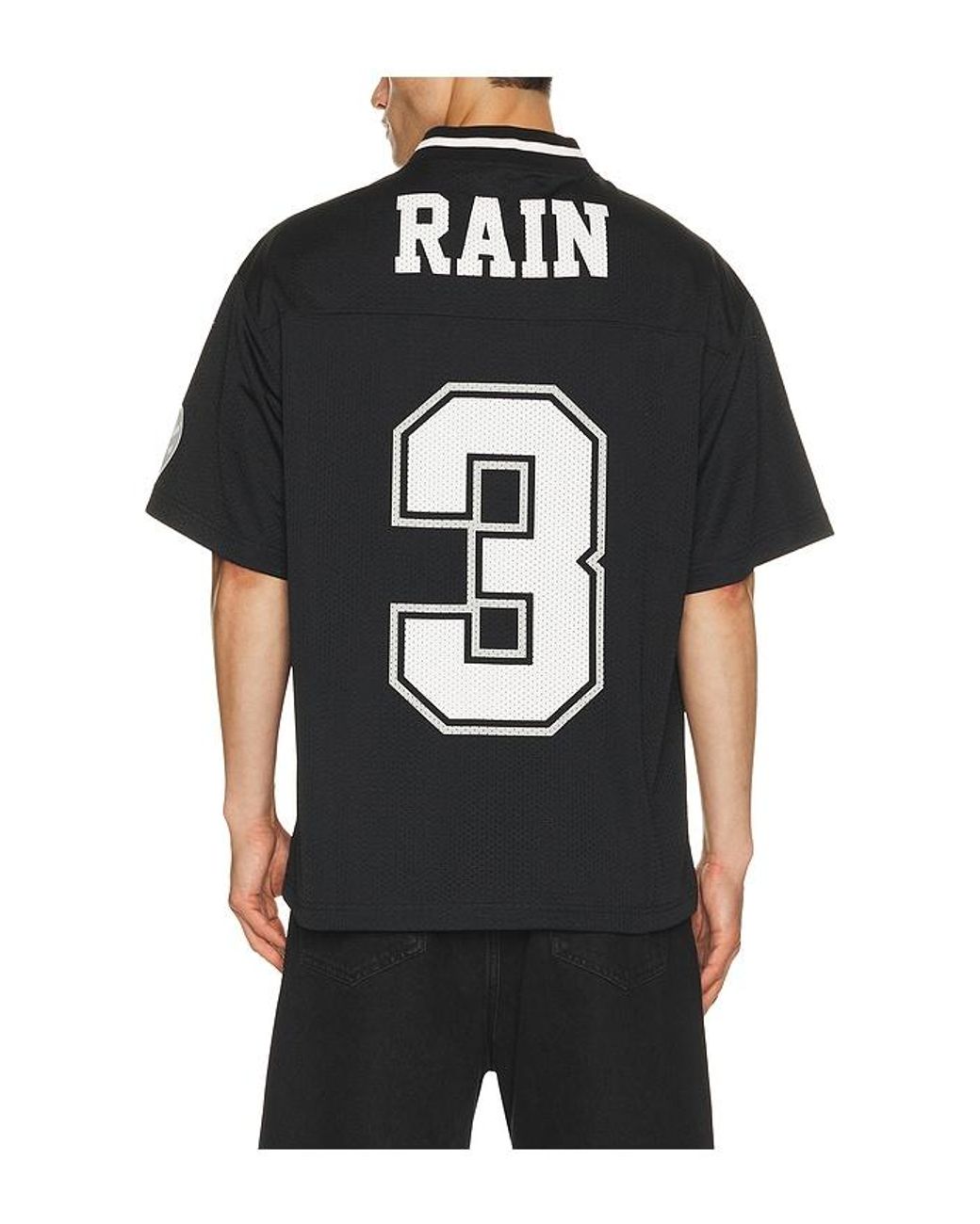 Ryoko Rain Black Football Jersey Shirt for men