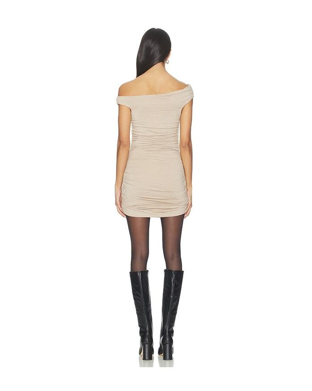 Lovers + Friends Natural Rhea Mini Dress