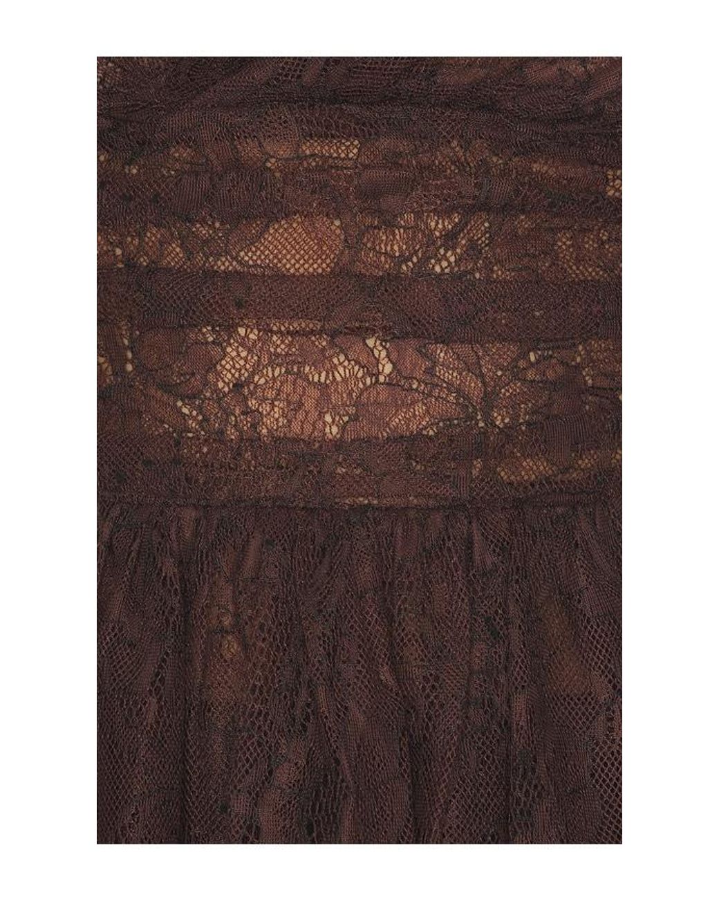 Camila Coelho Brown Lotte Top