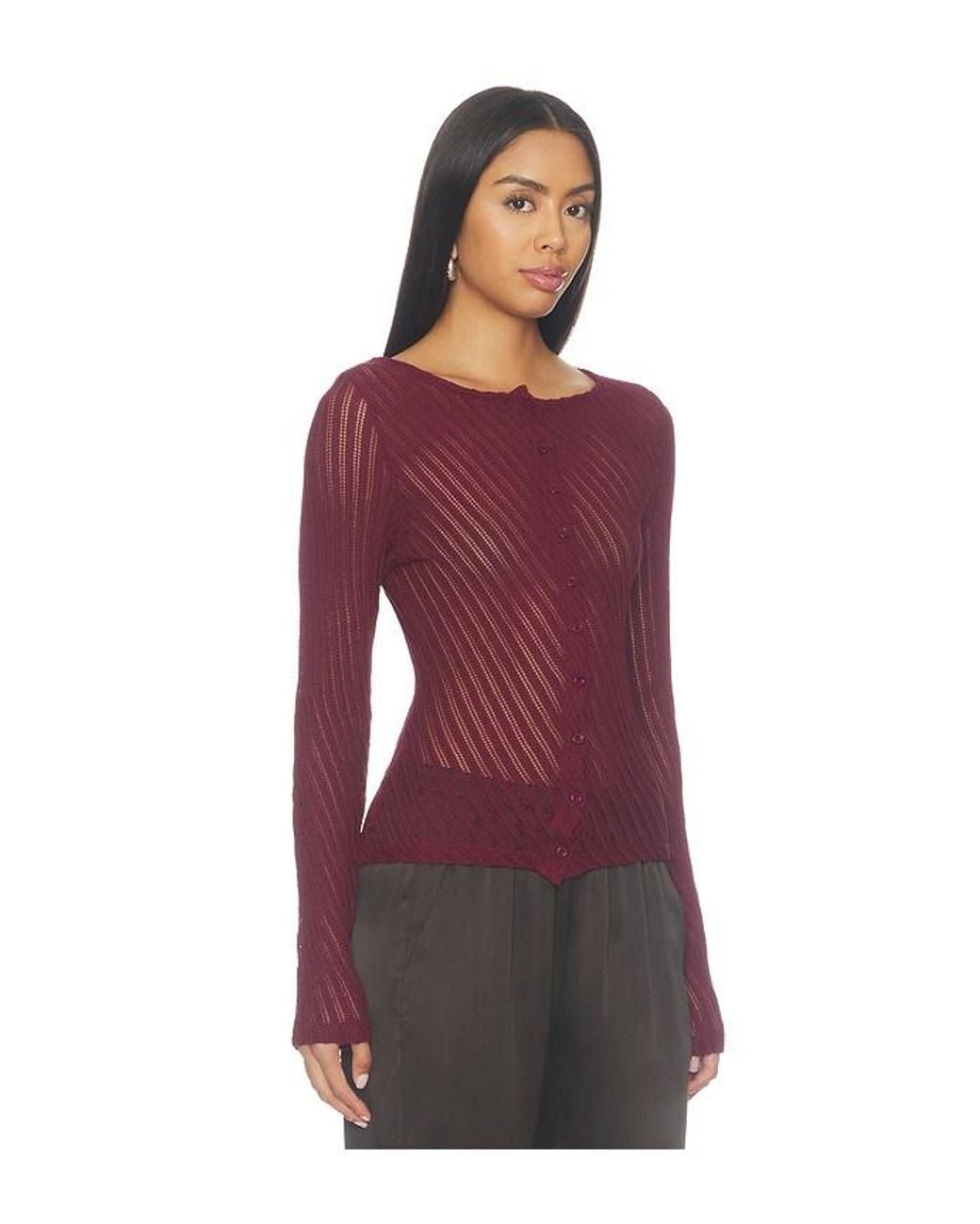 SNDY'S Purple Norah Cardigan