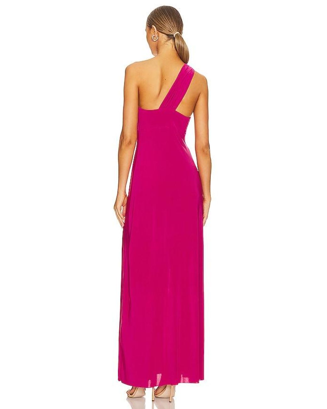 MISA Los Angles Pink Thora Dress