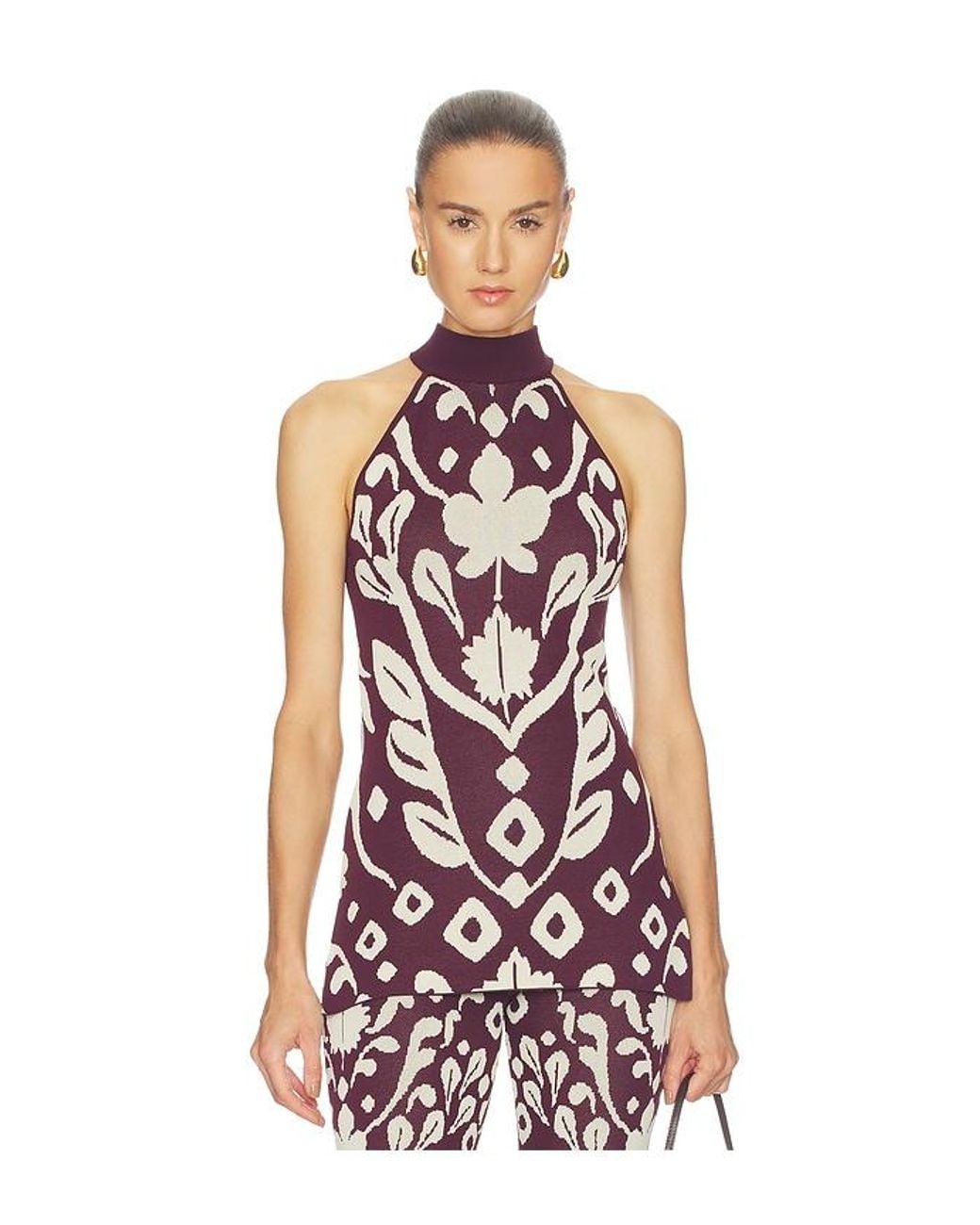 MISA Los Angles White Terri Top