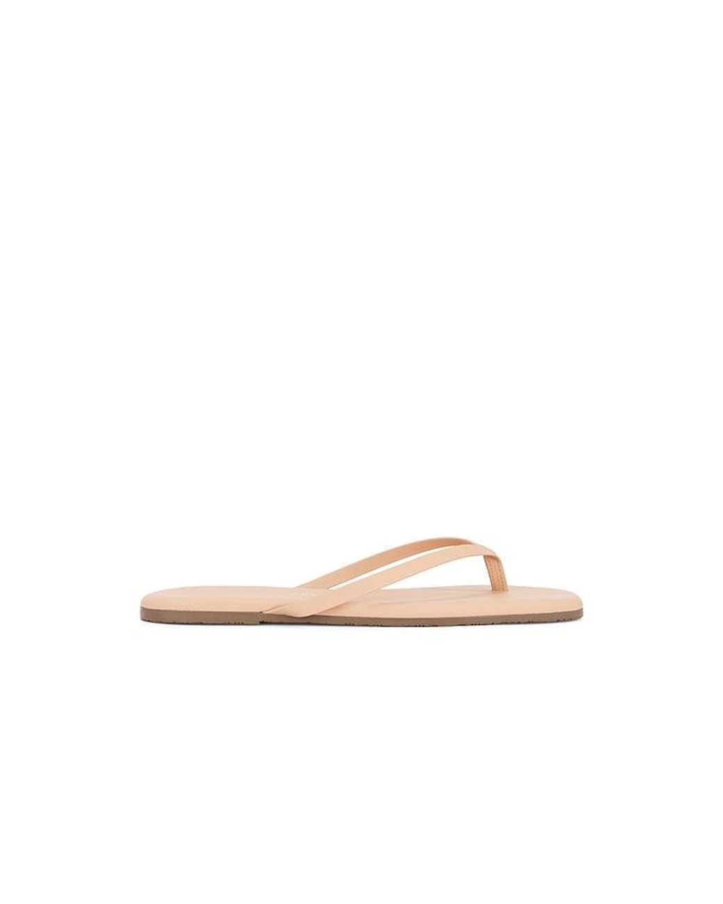 TKEES White Square Toe Lily Sandal