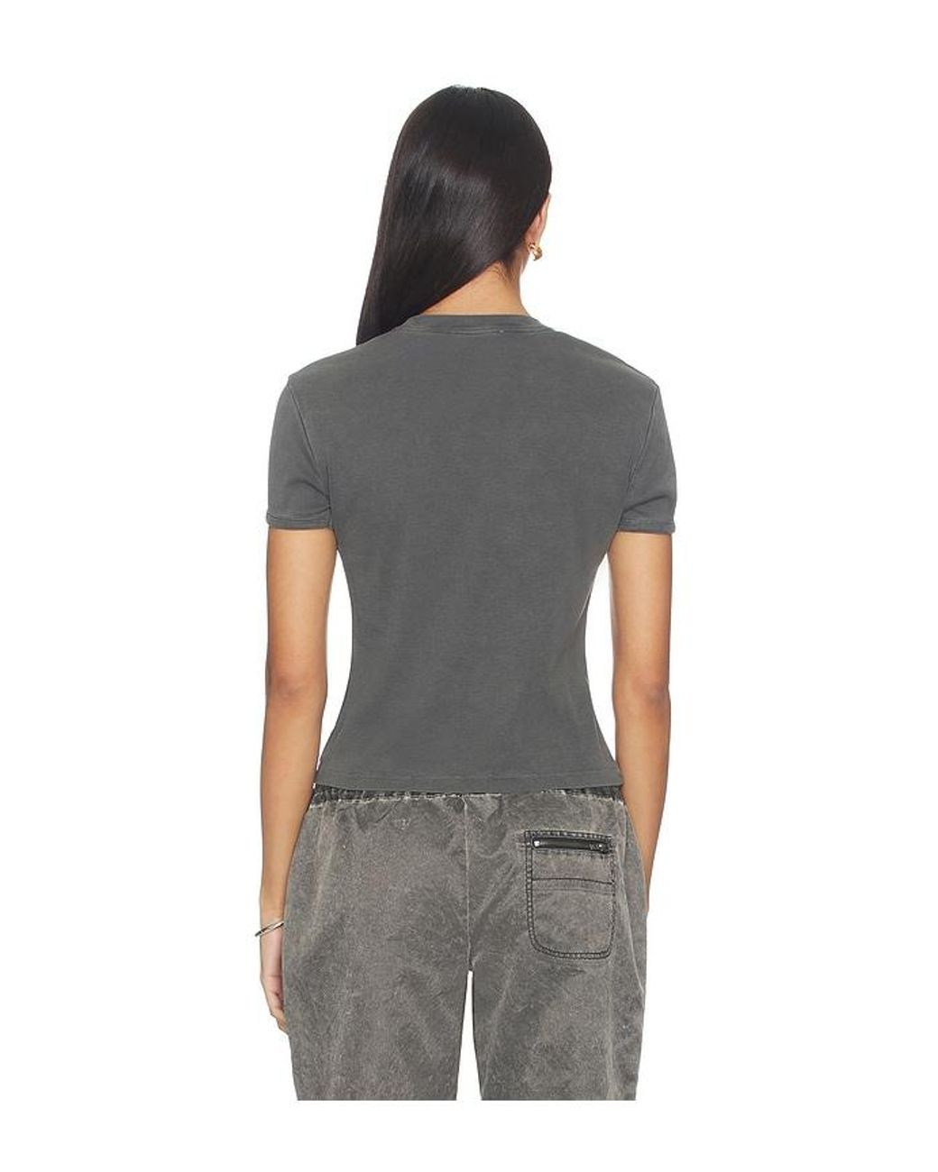 Coperni Gray Baby Tee