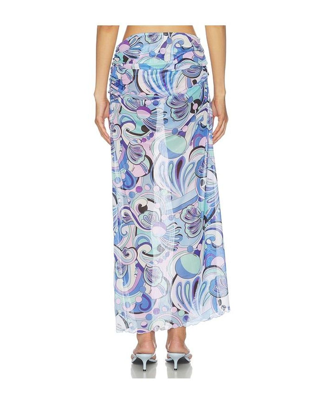 CAPITTANA Blue Sofia Skirt