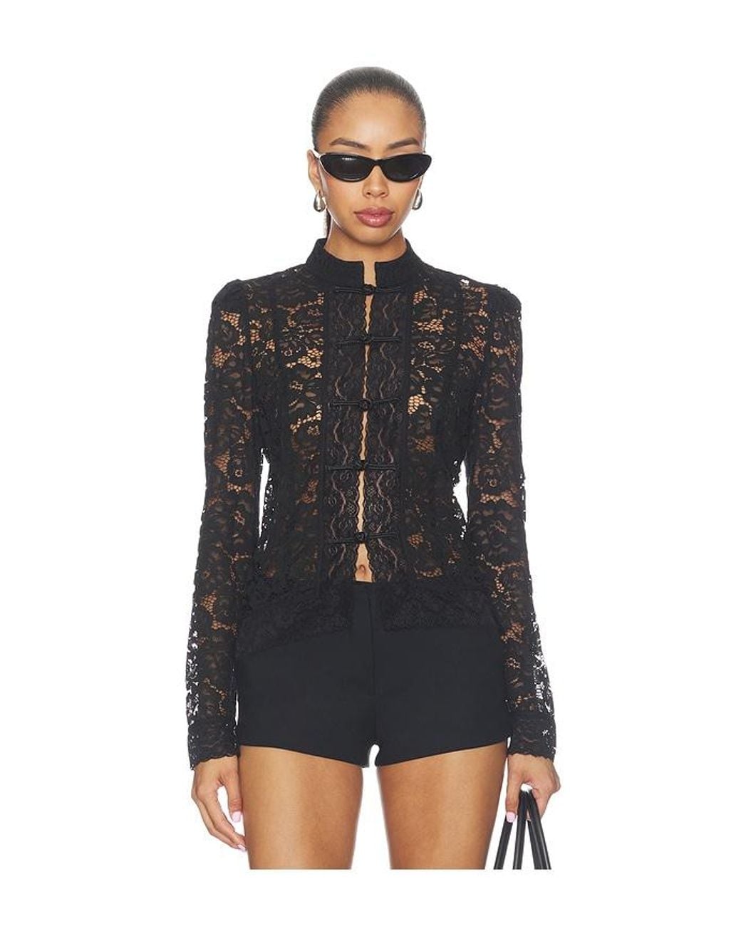 Sister NY Black Genevieve Top
