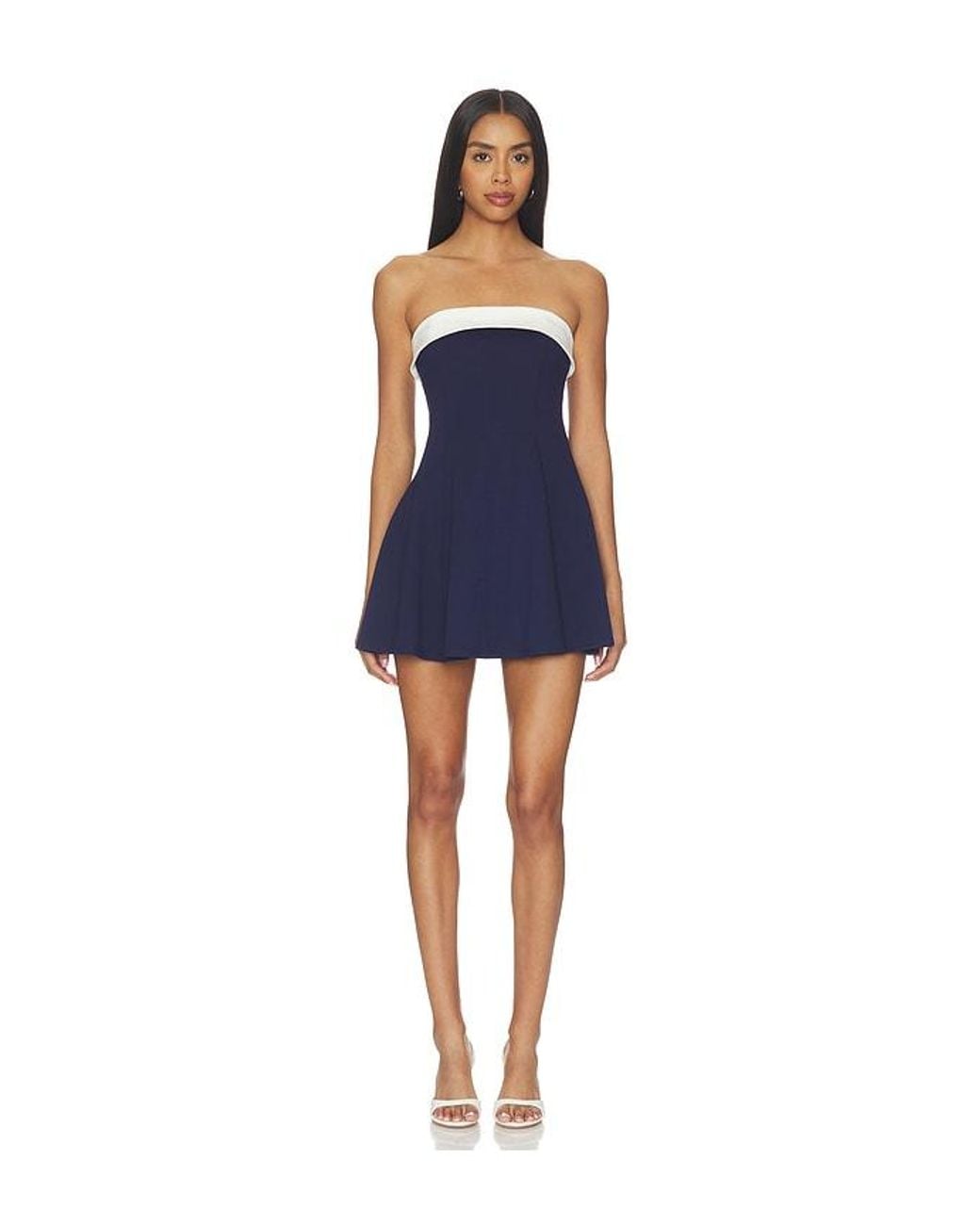 MAJORELLE Blue Cecilia Mini Dress