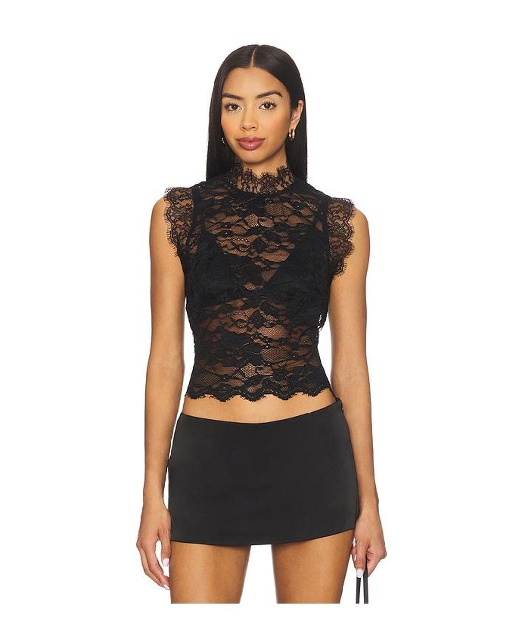 superdown Black Laura Top