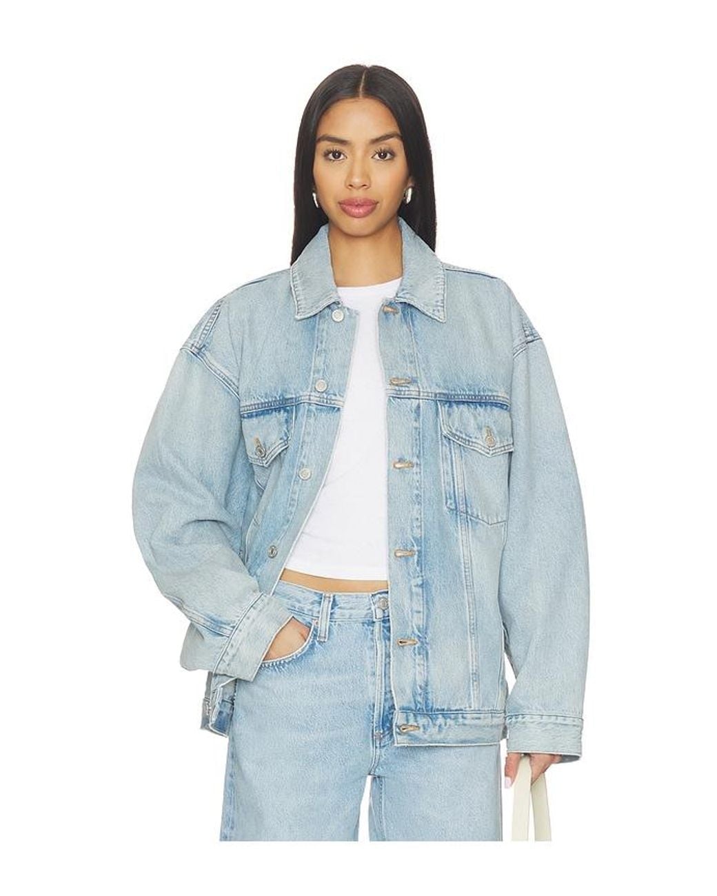 Agolde Blue Jacke Evin