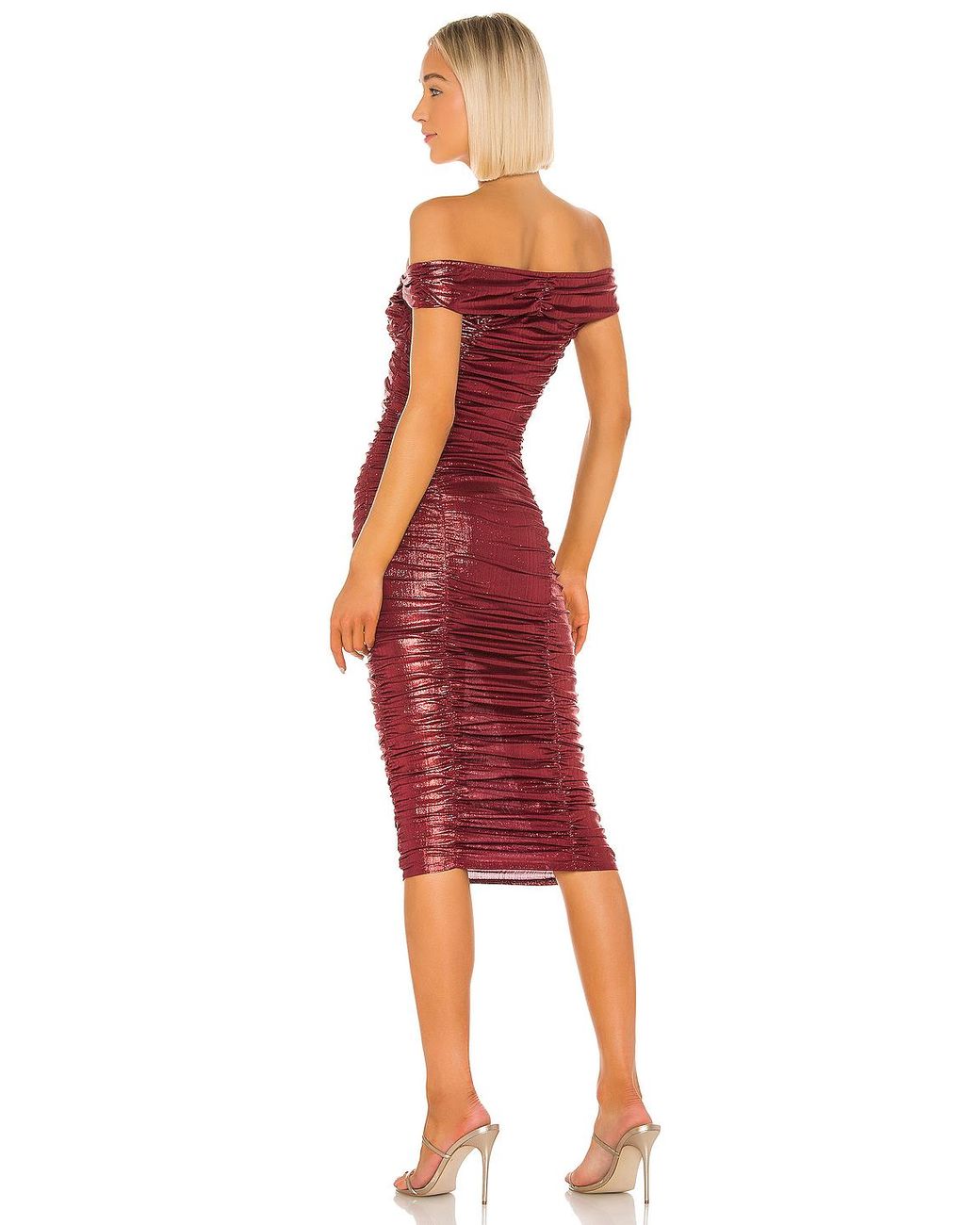 tabitha midi dress majorelle