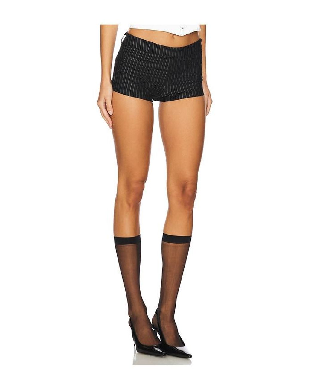 superdown Black Baya Micro Mini Short