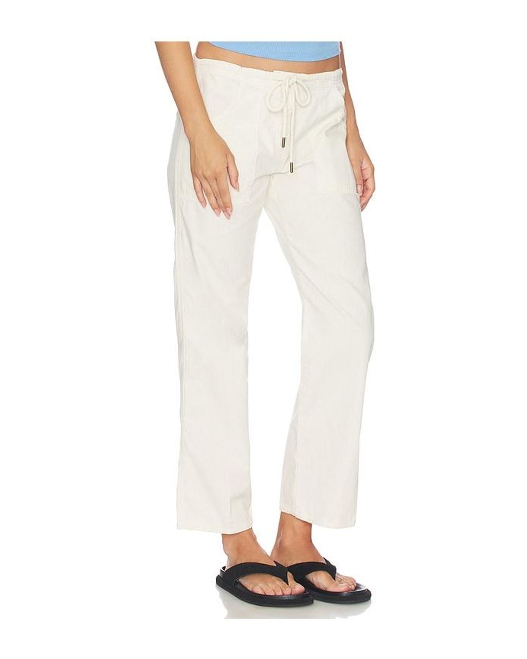 Re/done White Laguna Pants