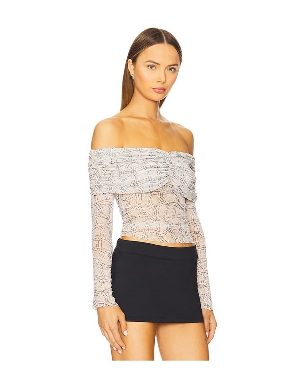 AFRM White Lilith Top