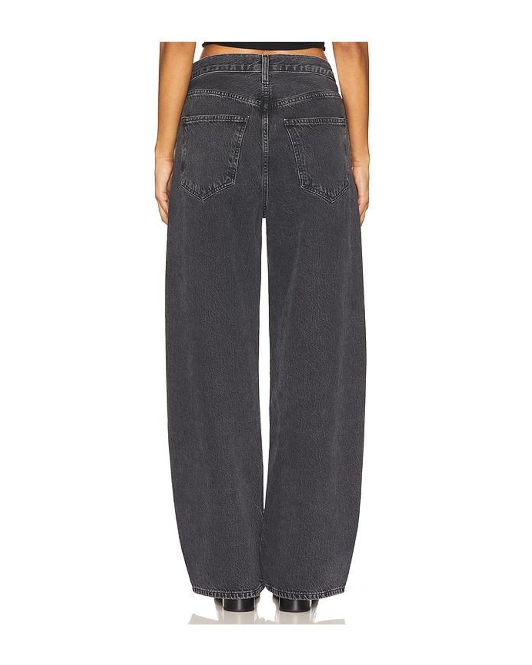 Agolde Black Low Curve Jeans