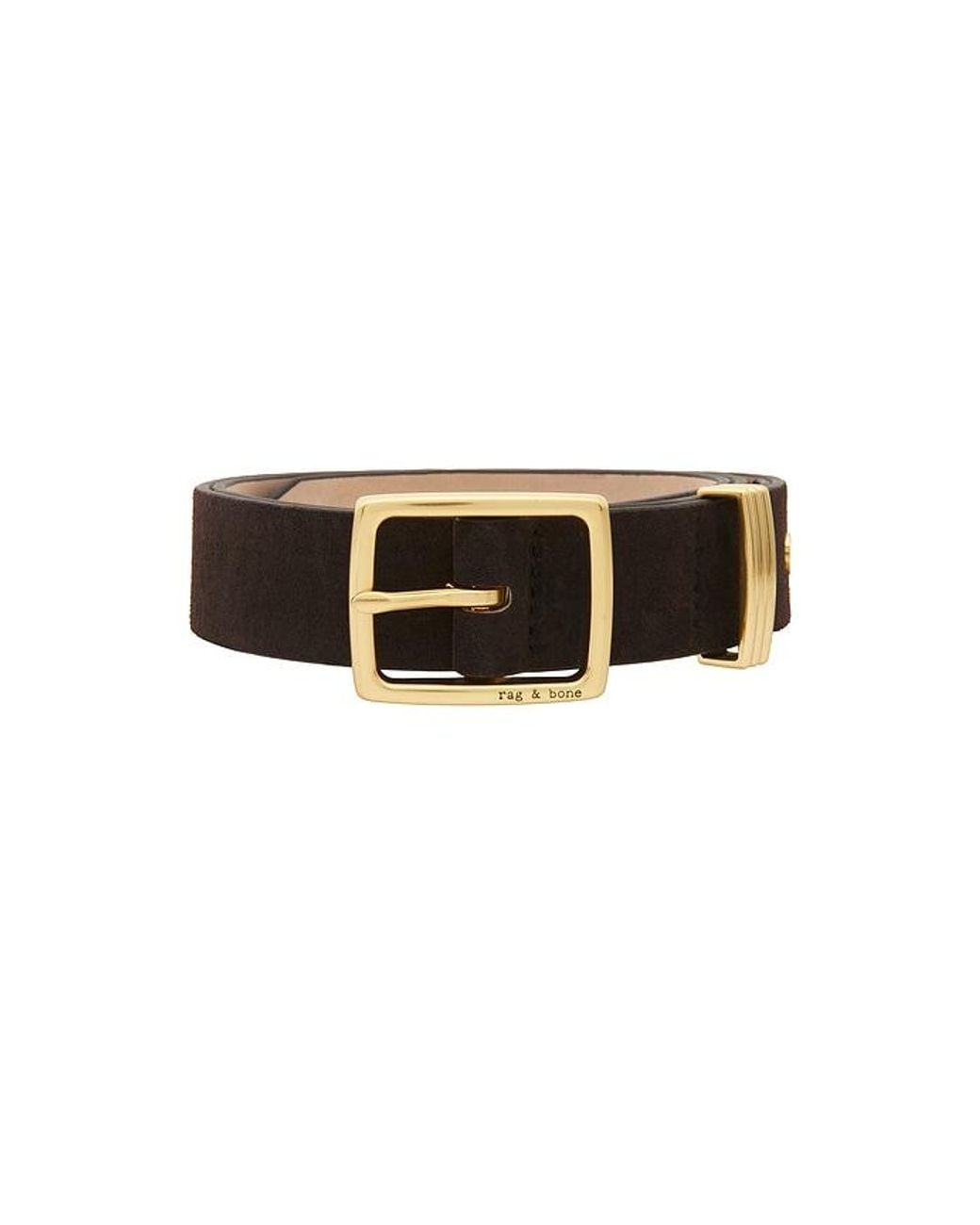 Rag & Bone Black Gürtel Boyfriend