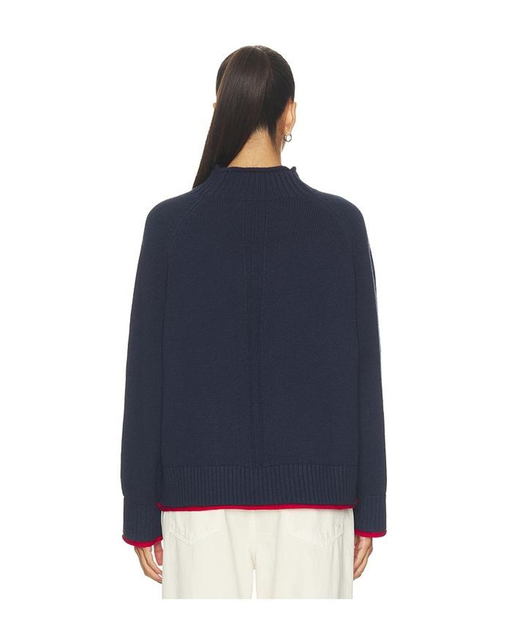 Hazel Roll Neck Pullover en Navy Rag & Bone en coloris Blue
