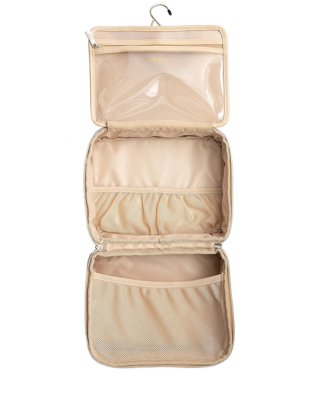 Beis The Cosmetic Case Beige