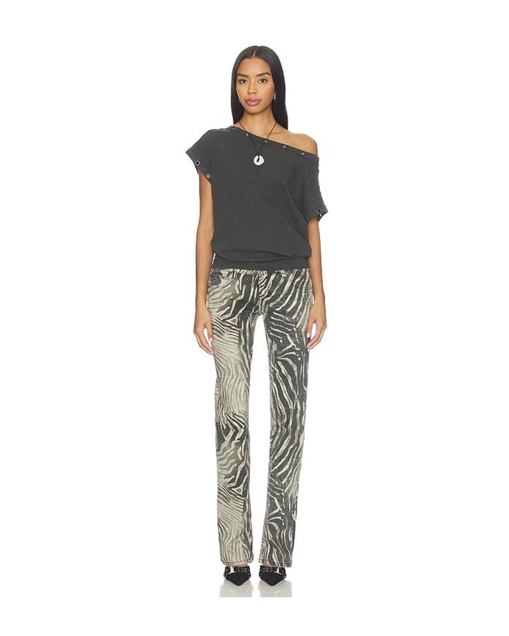 Free People Black X We The Free Billie Tee