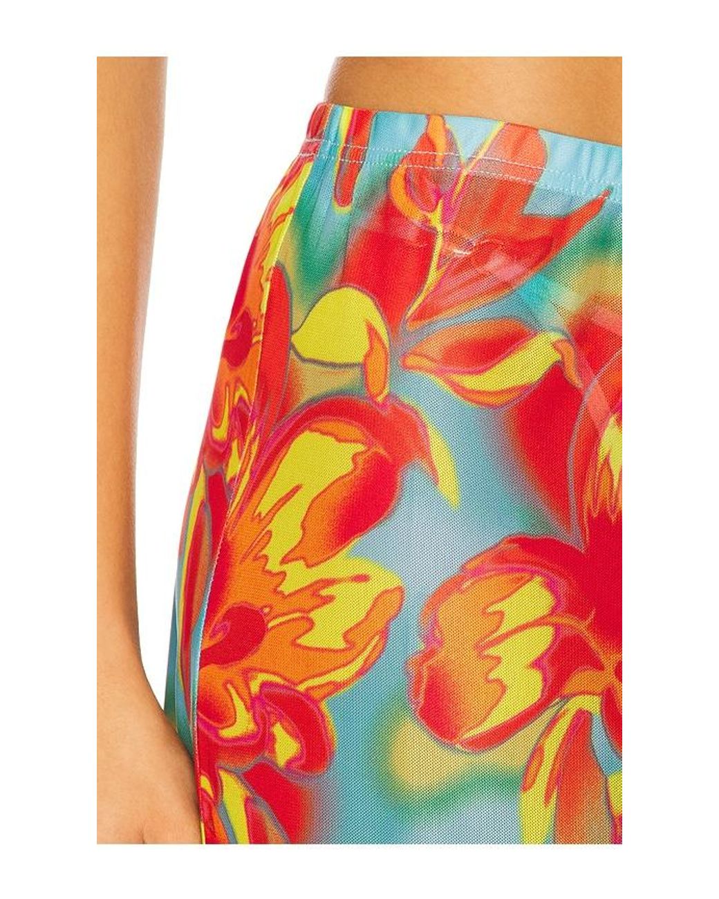 Runaway the Label Red Miami Maxi Skirt