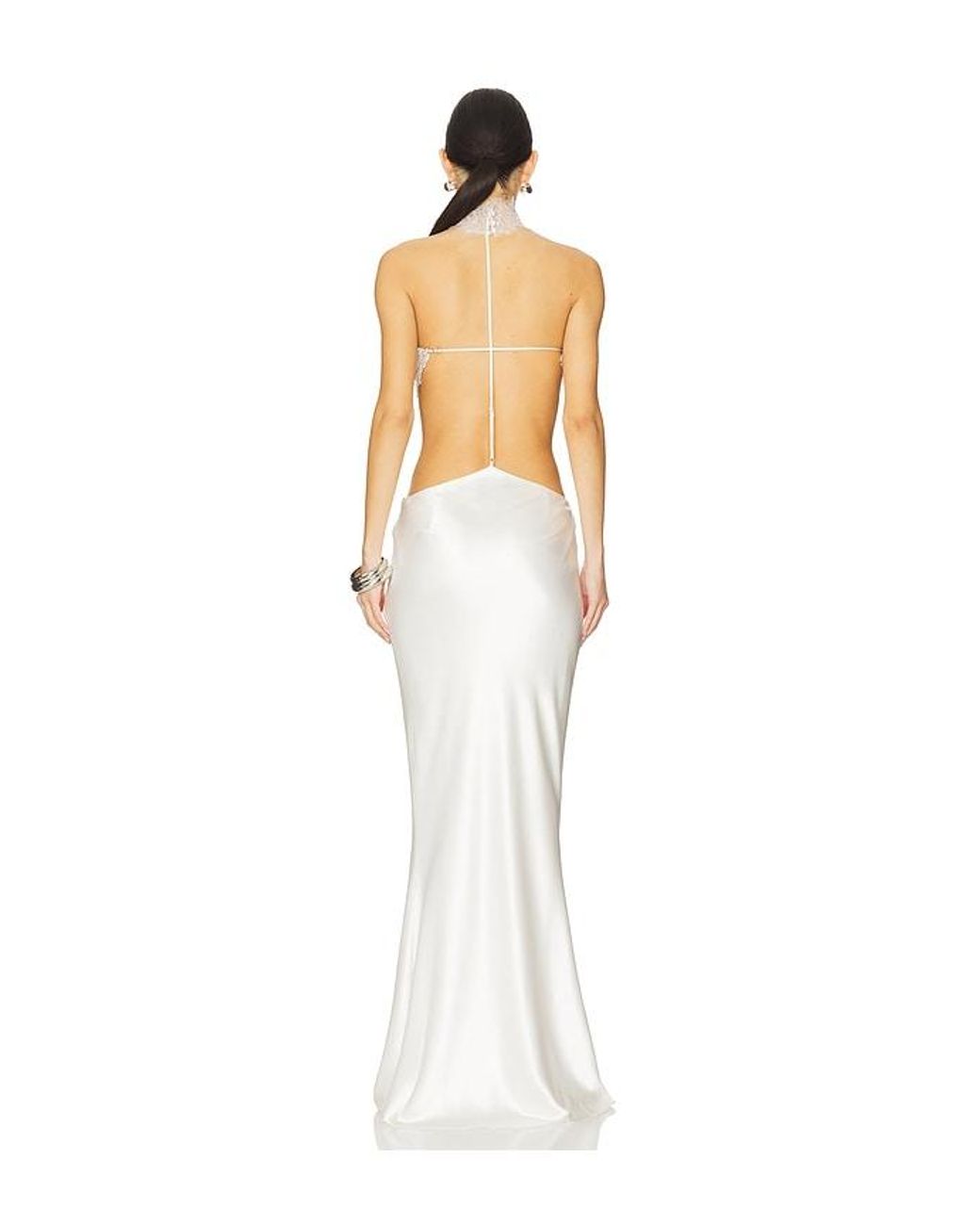 retroféte White Lucie Dress