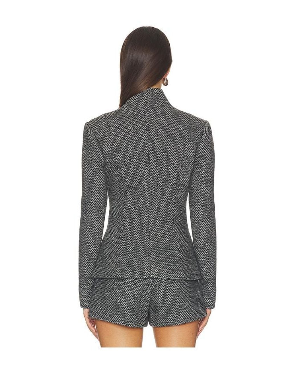 SAU LEE Black Julien Blazer