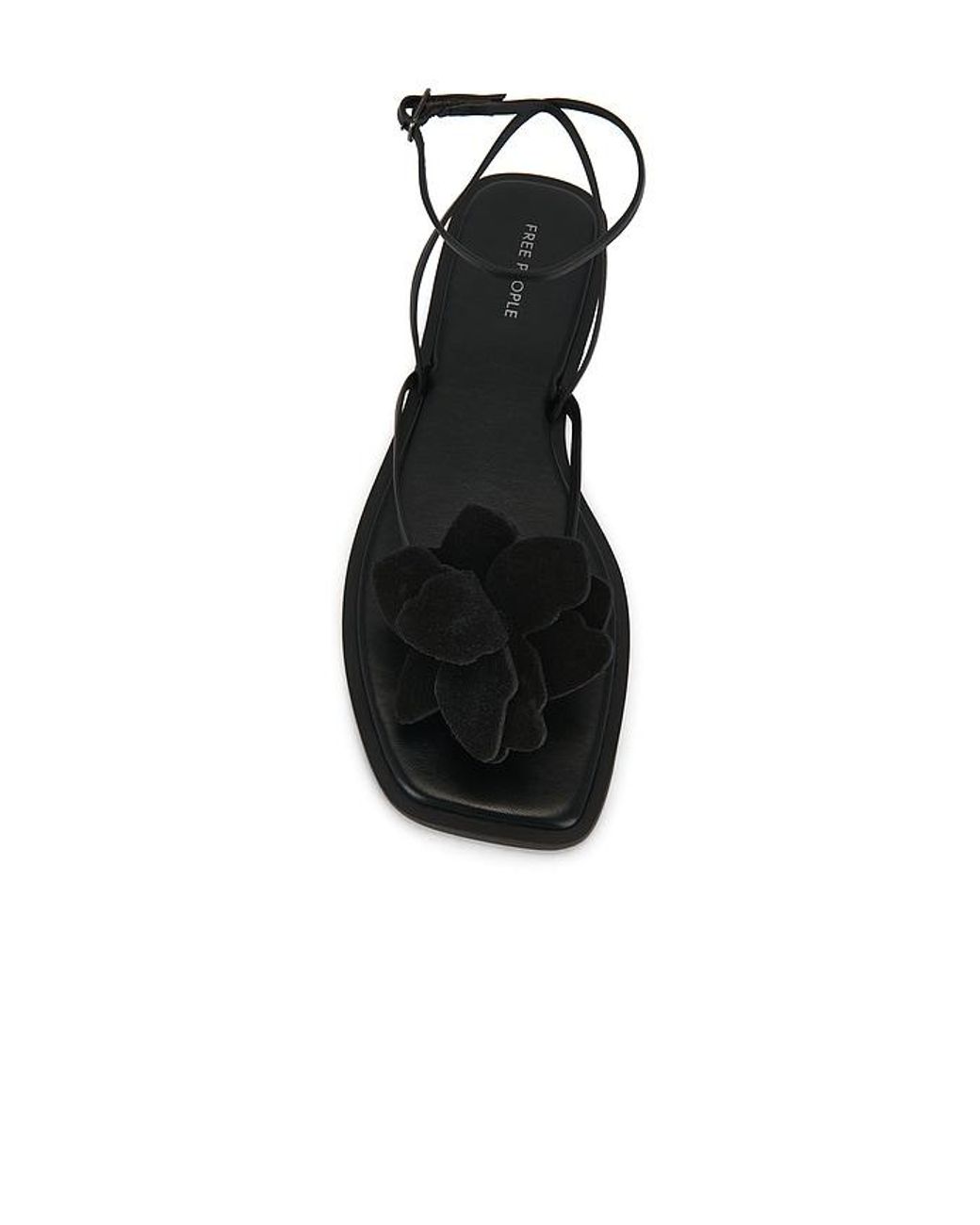 Free People Black Mismatch Magnolia Sandal