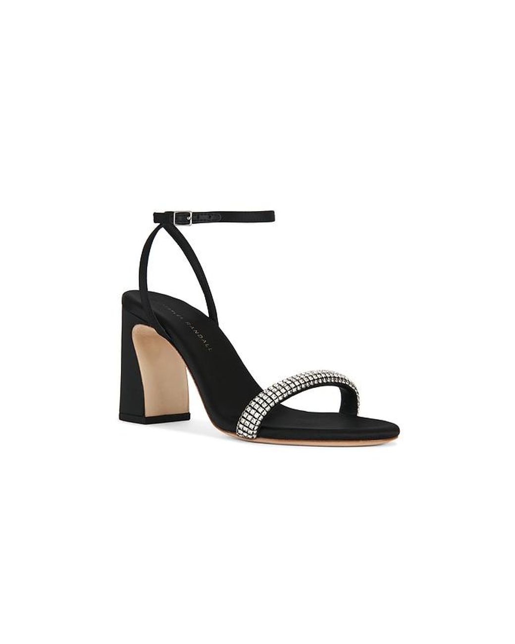 Loeffler Randall Black Malia Curved Sandal