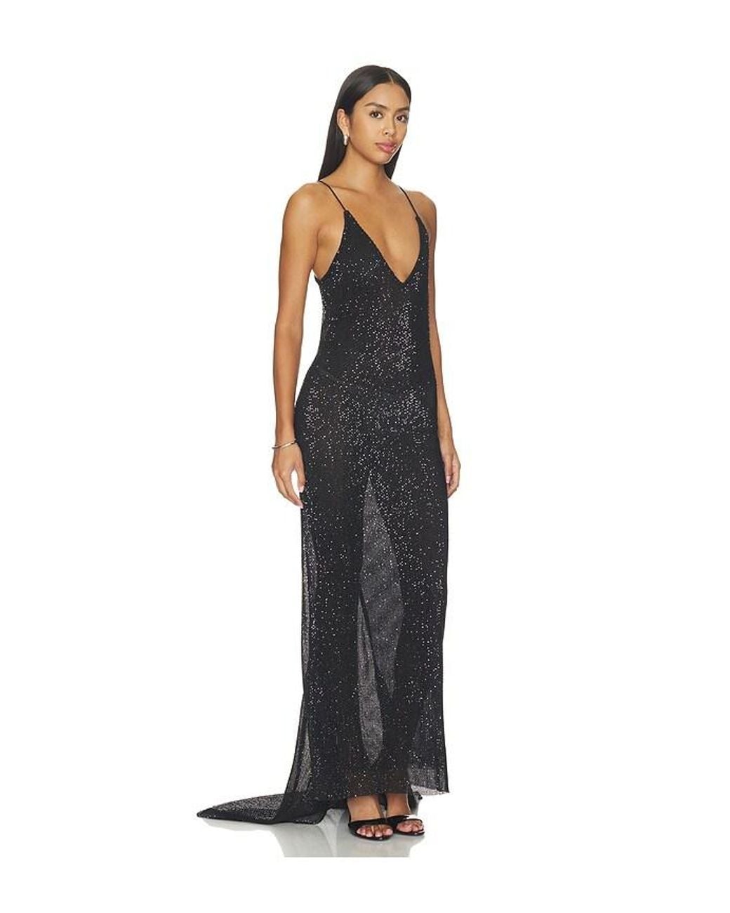 L'idée Black Jagger Dress