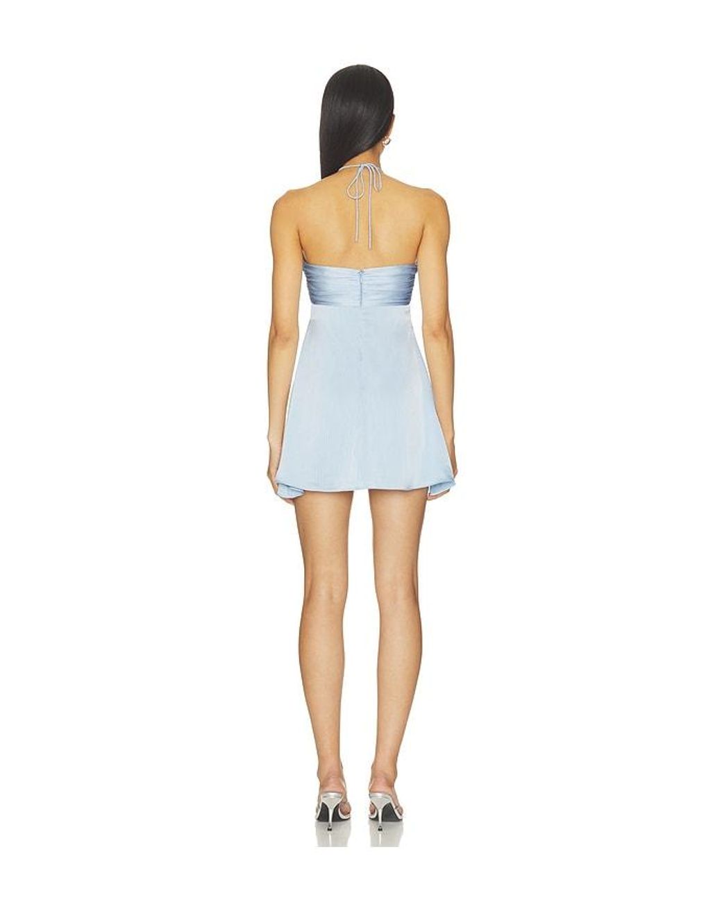 Lovers + Friends Blue Tatiana Mini Dress