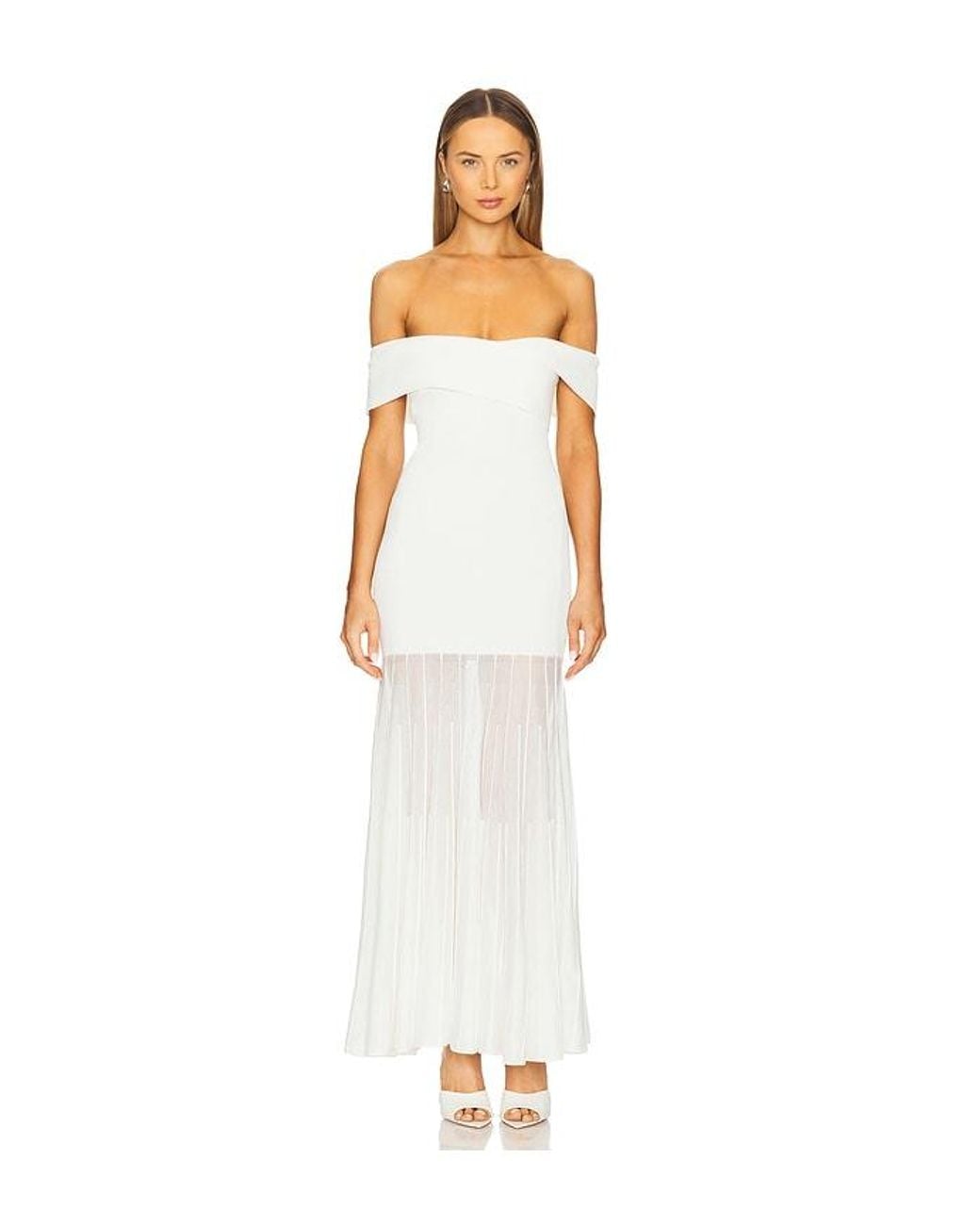 ROBE PULL ROWAN en White Line & Dot