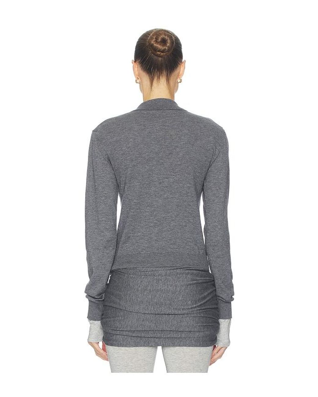 Helsa Gray Kerstin Knit Cardigan