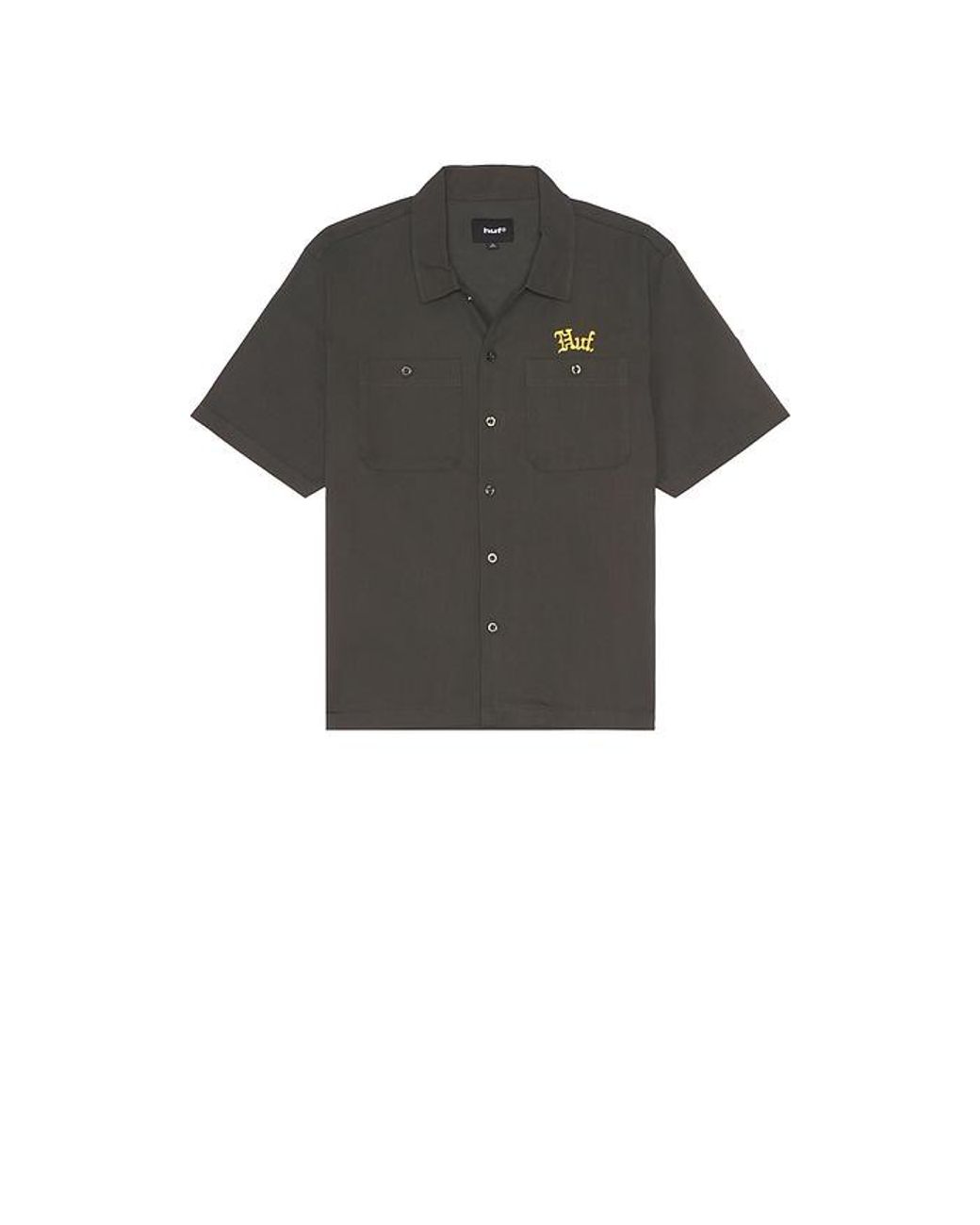 Huf Black Fantasies Work Shirt for men