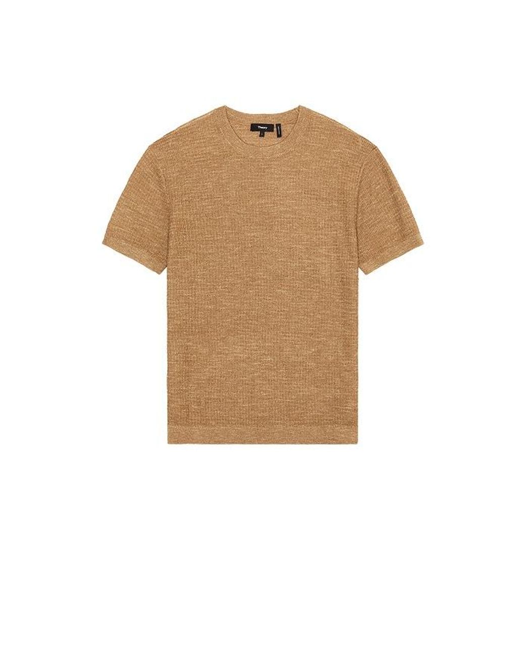 Theory Multicolor Kolben Pacific Linen Tee for men