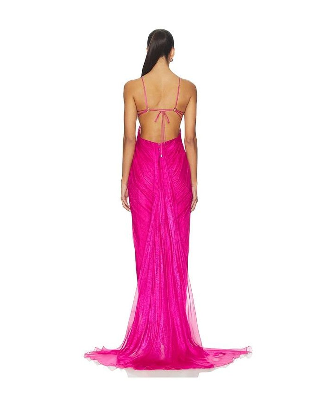 Maria Lucia Hohan Pink Lupita Dress