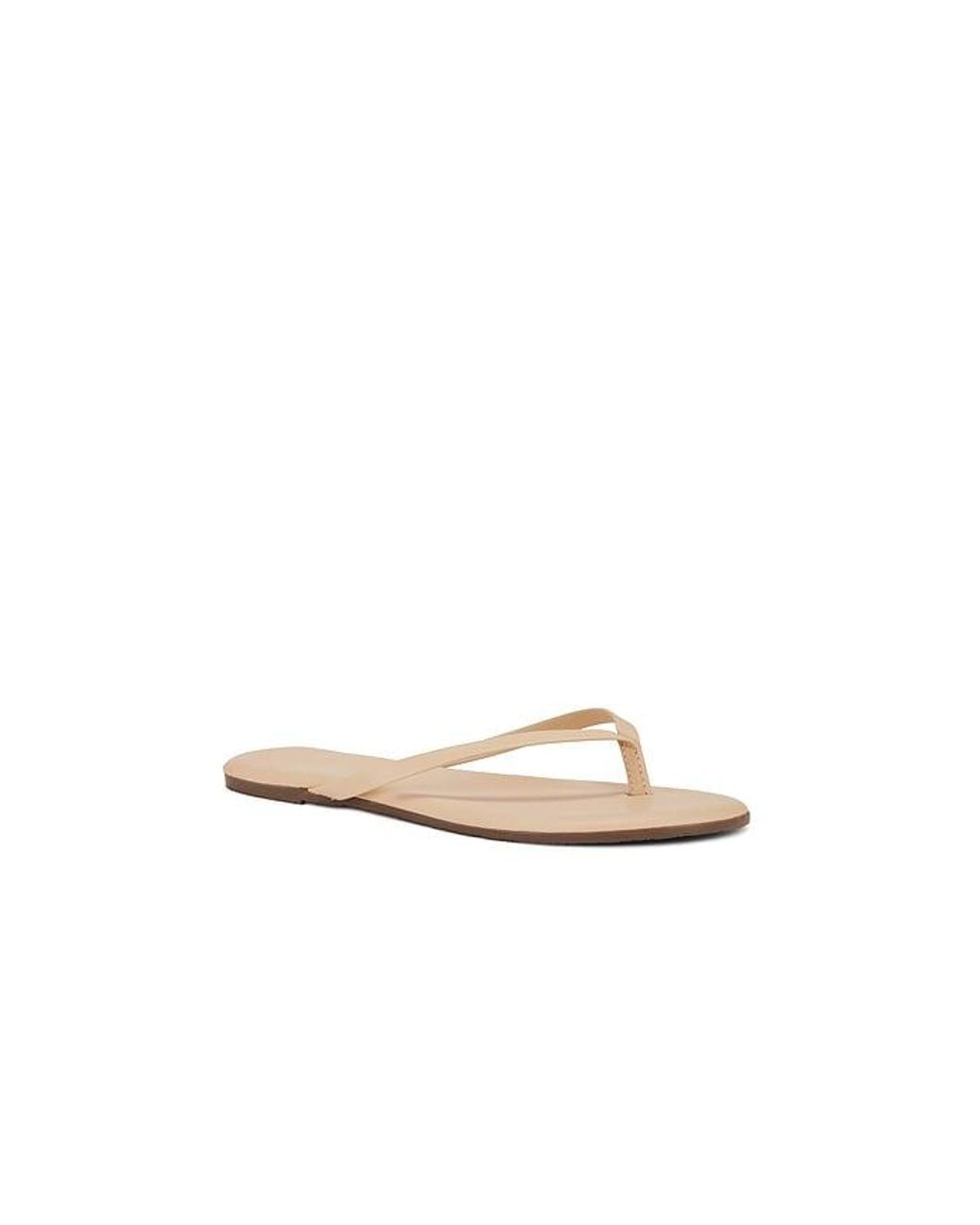 TKEES White FLIP FLOPS LILY