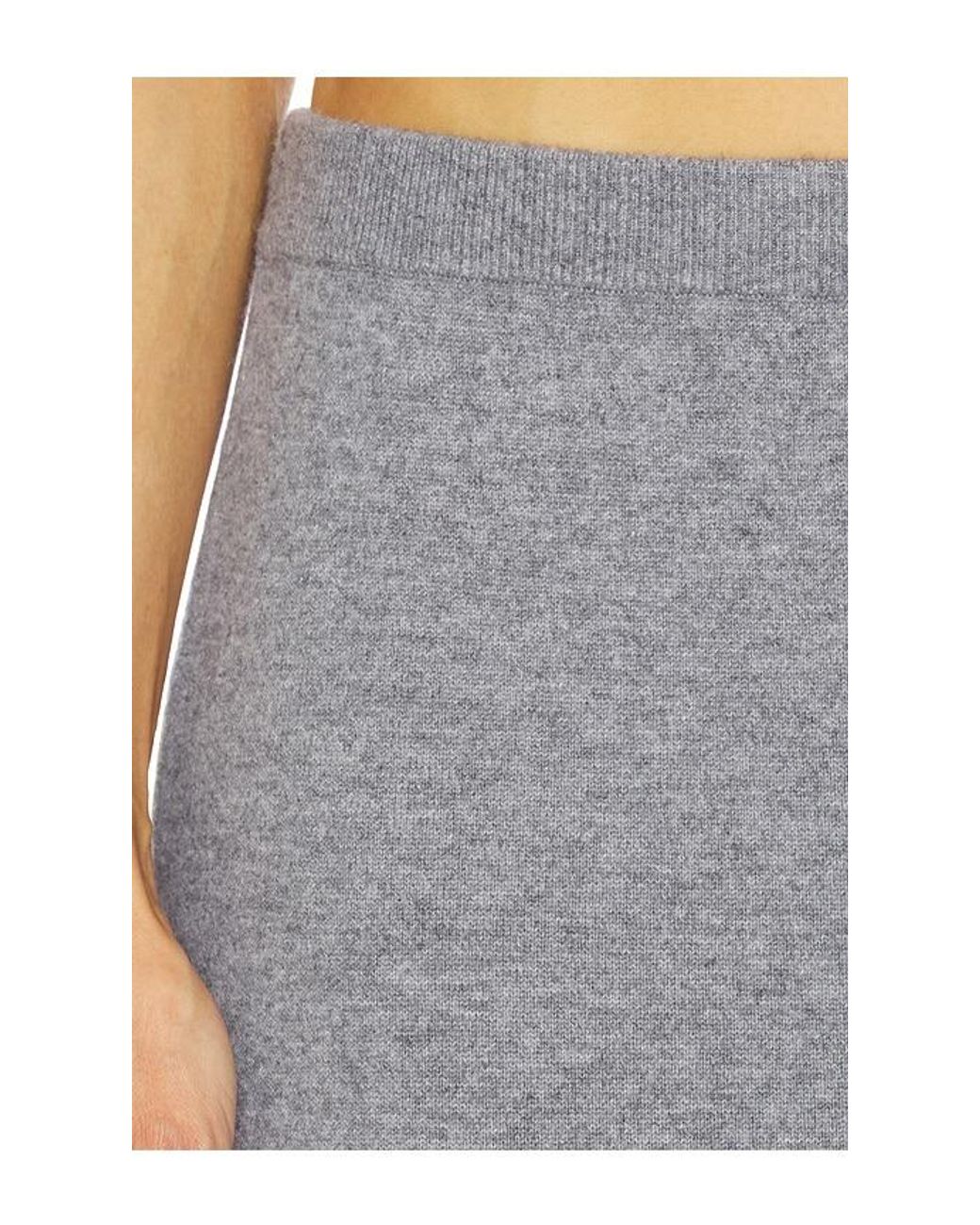 SRG Gray Mattie Knit Maxi Skirt