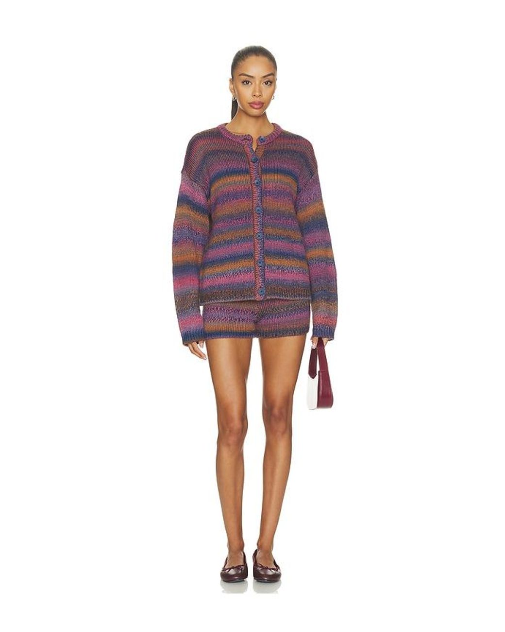 Show Me Your Mumu Purple Inez Cardigan