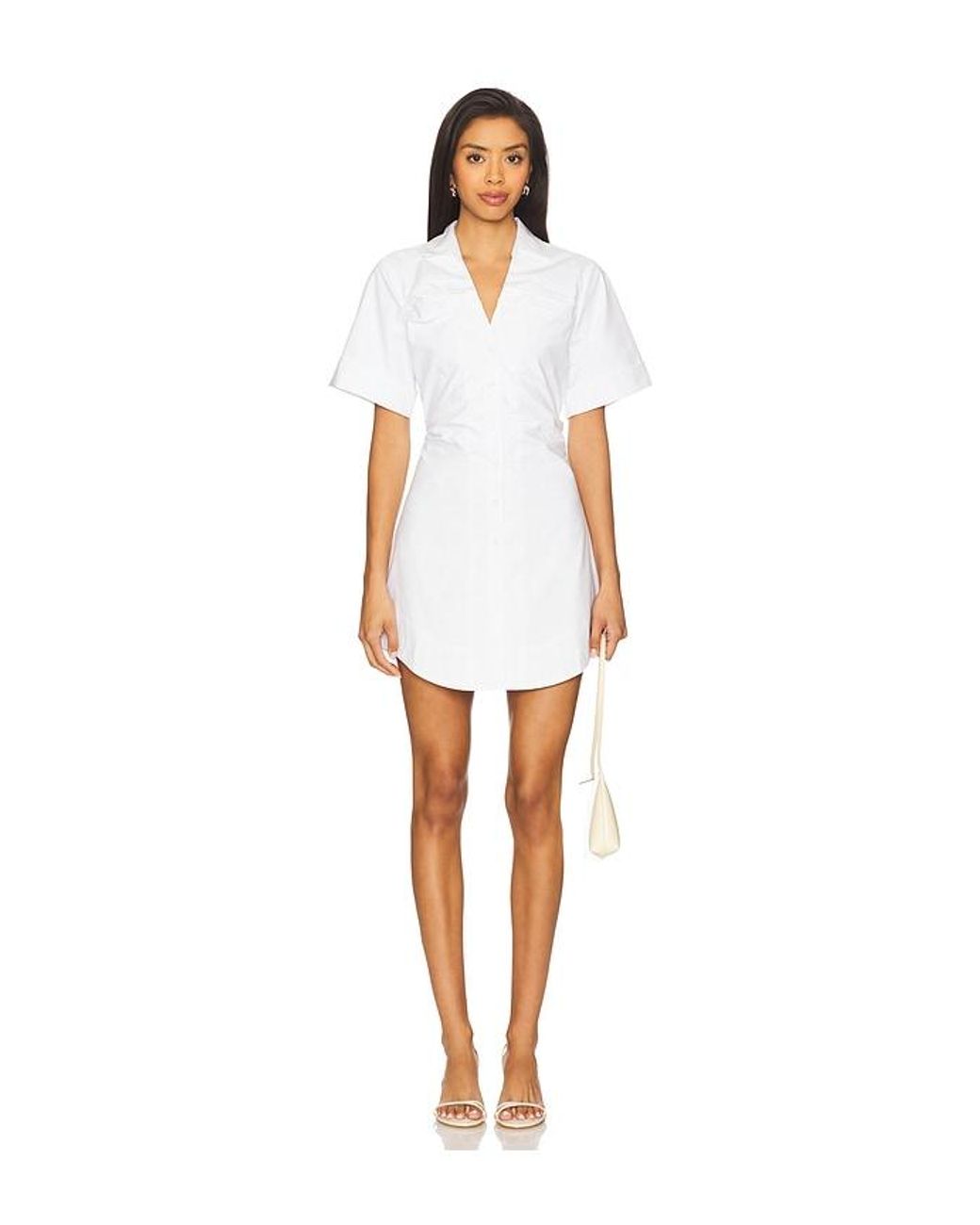 Lovers + Friends White Lauren Mini Dress